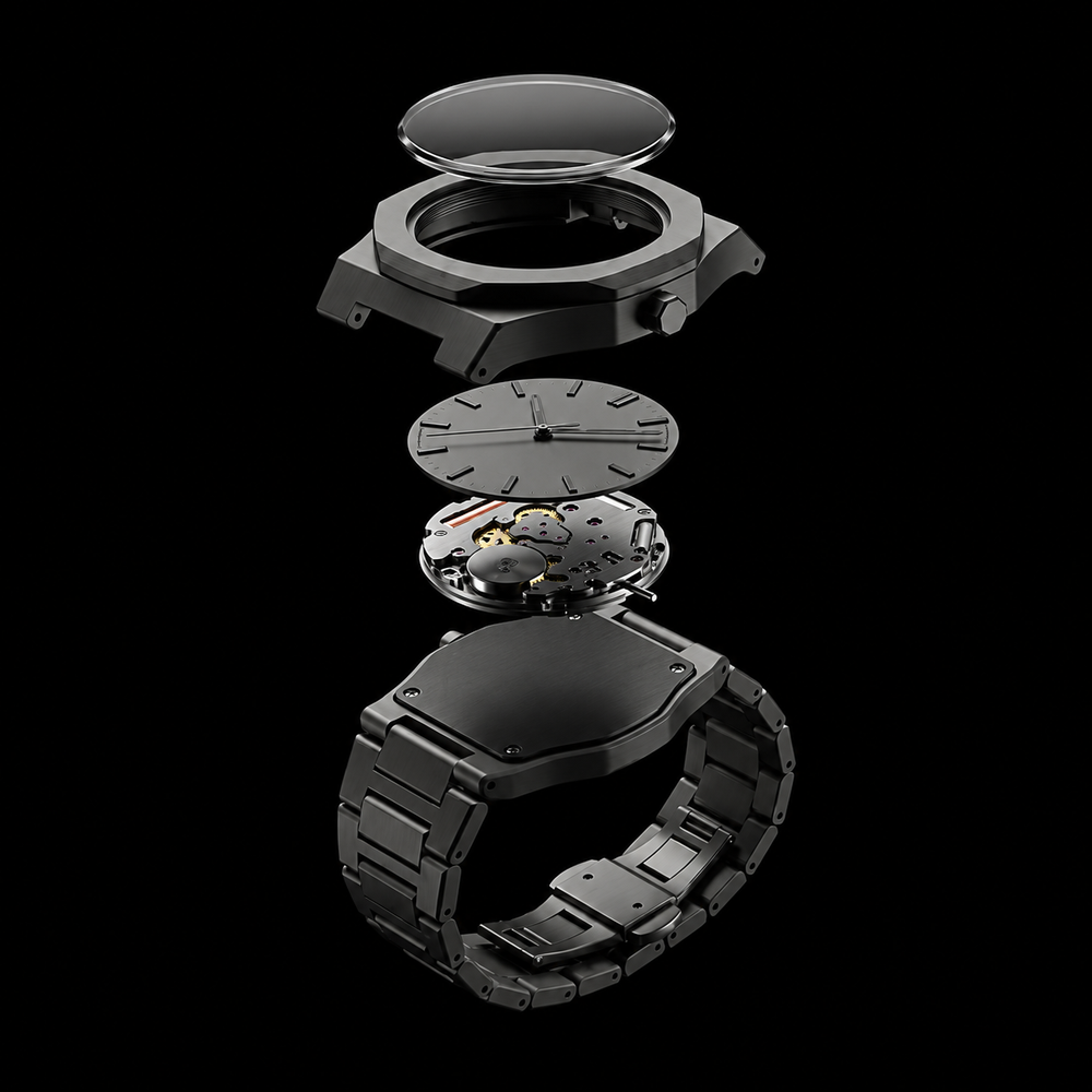 NOX 40 components exploded-view illustration